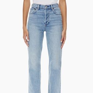 Aritzia Denim Forum Arlo High Rise Straight